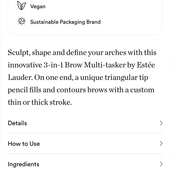 Estée Lauder BRUNETTE 03 Multi Tasker 3 in 1 Eyebrow Shaping Pencil NIB - Picture 12 of 12